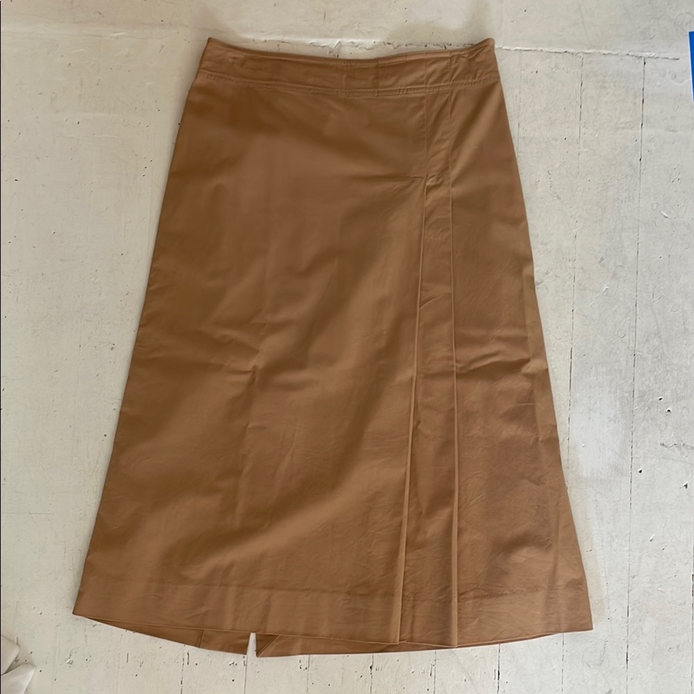 Classic Tan A-Line Skirt - COS